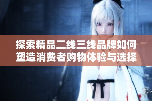 探索精品二線三線品牌如何塑造消費(fèi)者購(gòu)物體驗(yàn)與選擇心理