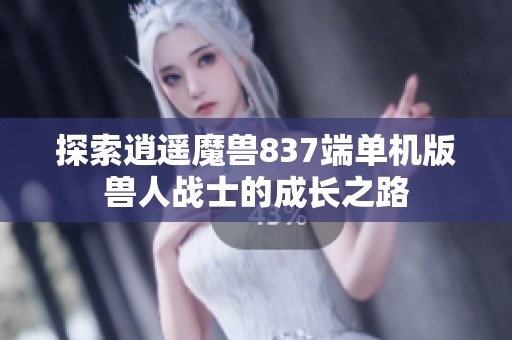 探索逍遙魔獸837端單機(jī)版獸人戰(zhàn)士的成長之路