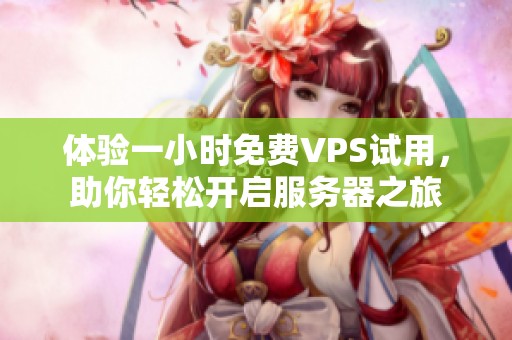 體驗(yàn)一小時(shí)免費(fèi)VPS試用，助你輕松開啟服務(wù)器之旅