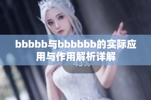 bbbbb與bbbbbb的實(shí)際應(yīng)用與作用解析詳解