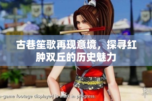 古巷笙歌再現(xiàn)意境，探尋紅腫雙丘的歷史魅力