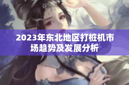 2023年東北地區(qū)打樁機(jī)市場趨勢及發(fā)展分析