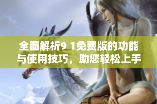 全面解析9 1免費(fèi)版的功能與使用技巧，助您輕松上手