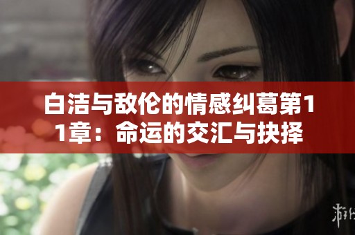 白潔與敵倫的情感糾葛第11章：命運的交匯與抉擇