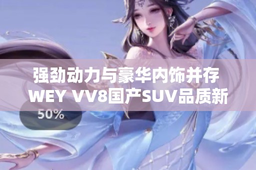 強勁動力與豪華內(nèi)飾并存 WEY VV8國產(chǎn)SUV品質(zhì)新選擇