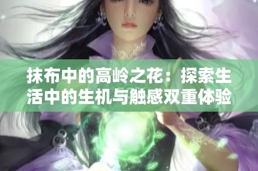 抹布中的高嶺之花：探索生活中的生機與觸感雙重體驗