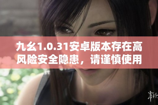 九幺1.0.31安卓版本存在高風(fēng)險(xiǎn)安全隱患，請(qǐng)謹(jǐn)慎使用