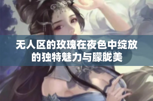 無(wú)人區(qū)的玫瑰在夜色中綻放的獨(dú)特魅力與朦朧美