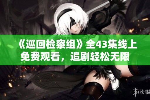 《巡回檢察組》全43集線上免費觀看，追劇輕松無限