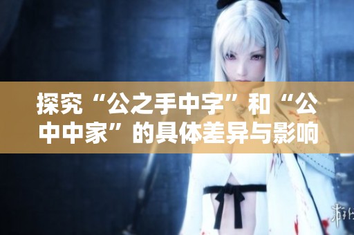 探究“公之手中字”和“公中中家”的具體差異與影響