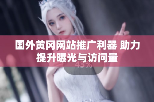 國(guó)外黃岡網(wǎng)站推廣利器 助力提升曝光與訪問(wèn)量