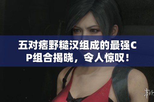 五對(duì)痞野糙漢組成的最強(qiáng)CP組合揭曉，令人驚嘆！