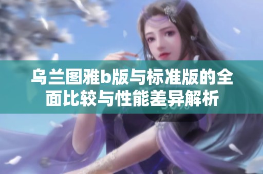 烏蘭圖雅b版與標(biāo)準(zhǔn)版的全面比較與性能差異解析