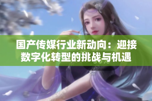 國(guó)產(chǎn)傳媒行業(yè)新動(dòng)向：迎接數(shù)字化轉(zhuǎn)型的挑戰(zhàn)與機(jī)遇