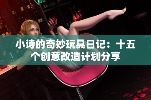 小詩的奇妙玩具日記：十五個創(chuàng)意改造計劃分享