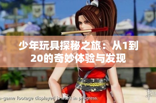 少年玩具探秘之旅：從1到20的奇妙體驗(yàn)與發(fā)現(xiàn)