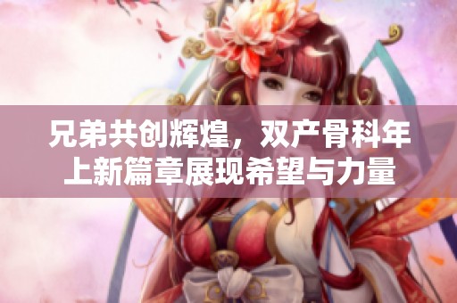 兄弟共創(chuàng)輝煌，雙產(chǎn)骨科年上新篇章展現(xiàn)希望與力量