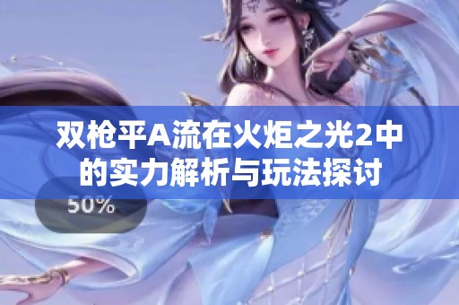 雙槍平A流在火炬之光2中的實力解析與玩法探討