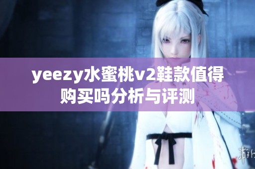 yeezy水蜜桃v2鞋款值得購買嗎分析與評測