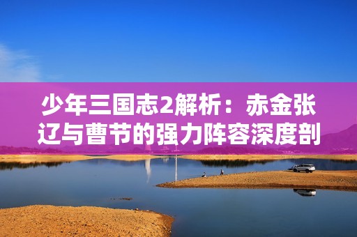 少年三國(guó)志2解析:赤金張遼與曹節(jié)的強(qiáng)力陣容深度剖析 少年三國(guó)志2解析:赤金張遼與曹節(jié)的強(qiáng)力陣容深度剖析